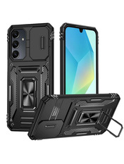 Чохол Camshield Army Ring для Samsung Galaxy A376 A37 Black Black (6902341785)