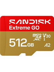 Карта пам'яті SanDisk Extreme Go microSDXC 512GB UHS-I U3 (SDSQXGN-512G-GN6MN)