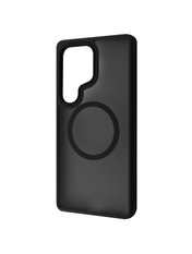 Чохол Wave Matte Insane Case with Magnetic Ring для Samsung Galaxy S938 S25 Ultra Black
