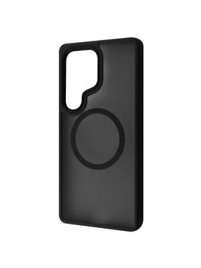 Чохол Wave Matte Insane Case with Magnetic Ring для Samsung Galaxy S938 S25 Ultra Black