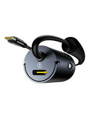 Автомобільний зарядний пристрій Baseus Tiny Star Mini 30W 2 USB-C Type-C to Type-C Black 2 USB-C + кабель Type-C to Type-C Black (C00035001121-00)