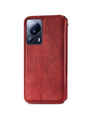 Чохол-книжка GETMAN Cubic для Xiaomi 13 Lite Red