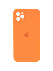 Чохол Silicone Case Square Full Camera для Apple iPhone 11 Pro Max Papaya