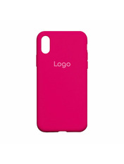 Чохол Silicone Silicone Case Full Aquarelle для Apple iPhone XR Shiny Pink