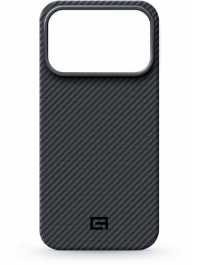 Чохол ArmorStandart BlackIcon Aramid Twill MagCase для Apple iPhone 17 Pro Black (ARM90149)