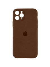 Чохол Silicone Case Full Camera Protective для Apple iPhone 12 Pro Brown