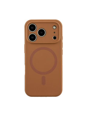 Чохол Glow Silicone Case Full Camera with Magsafe для Apple iPhone 18 Pro Max Brown (6952847103)