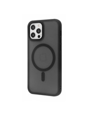Чохол Wave Matte Insane Case with Magnetic Ring для Apple iPhone 12/12 Pro Black Black (6941837250)