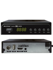 ТВ-ресівер World Vision T644B Fm Black