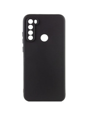 Чохол GETMAN Liquid Silk Full Camera для Xiaomi Redmi Note 8T Black Black (6974210835)
