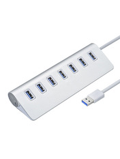 USB-хаб Pino 7 USB 3.0 USB-A (7xUSB 3.0) Black (YT-3HA7 / 2TB)