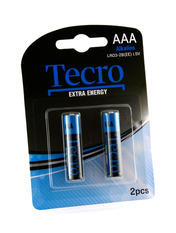 Батарейка Tecro AAA Alkaline 2 2шт (LR03-2B(EE))