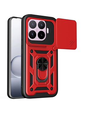 Чохол Ummi Camshield Serge Ring для Xiaomi 17T Red (6942187530)