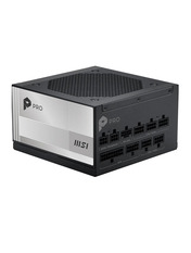 Блок живлення MSI Pro ATX активна Так 1000 120 мм 80 Plus Platinum 1000W 80 Plus Platinum Modular (A1000PL) Black