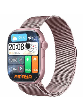 Смарт-годинник Amaya X10 Mini Smart sports watch (call version) 45mm Pink