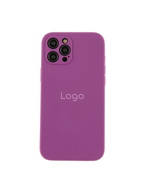 Чохол Silicone Case Full Size with Frame для Apple iPhone 12 Pro Grape (6983170452)