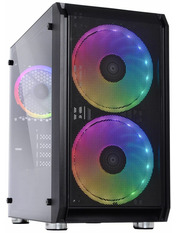 Корпус QUBE Neptune Midi-Tower Black (QB08N_FCNU3)