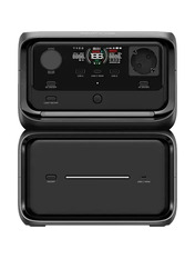 Зарядна станція EcoFlow RIVER 3 Max Plus Wireless 600W (858Wh) Black (EFRIVER3MP-Wireless)