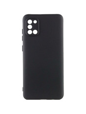 Чохол GETMAN Liquid Silk Full Camera для Samsung Galaxy A315 A31 Black Black (6958201347)