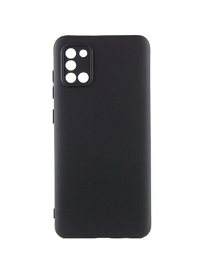 Чохол GETMAN Liquid Silk Full Camera для Samsung Galaxy A315 A31 Black (6958201347)