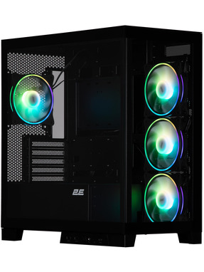 Корпус 2E Fantom Mini-Tower Black (2E-GK701B)