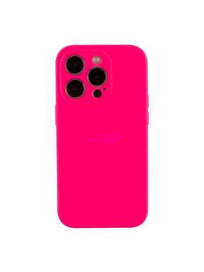 Чохол Silicone Case Full Size with Frame для Apple iPhone 14 Pro Shiny Pink (6913857204)