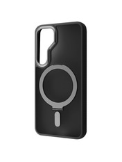 Чохол Wave Magnetic Ring для Samsung Galaxy S25 Grey