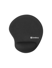 Ігрова поверхня Sandberg Gel Mousepad Wrist Rest Black (820-98)