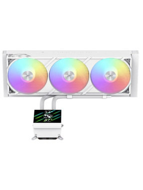 Кулер GameMax Glacier 360 LCD White
