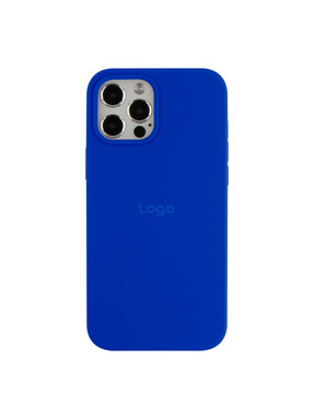 Чохол Silicone Case Full Size (AA) для Apple iPhone 12 Pro Max Shiny Blue (6914028735)