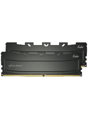 Оперативна пам’ять eXceleram Black Kudos DDR4 32GB (kit 2*16GB) 3200MHz (EKBLACK4323216XD)