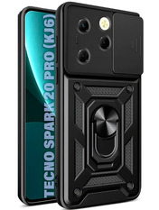 Чохол BeCover Military для Tecno Spark 20 Pro Black (711022)