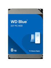 HDD накопичувач Western Digital Blue 8 ТБ Новий SATA3 256 3.5" 5640 8TB 5640rpm 256MB 3.5" (WD80EAAZ)