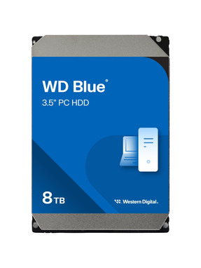 HDD накопичувач Western Digital Blue 8TB 5640rpm 256MB 3.5" (WD80EAAZ)