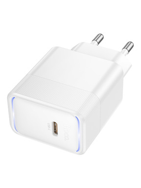 Мережевий зарядний пристрій Hoco CS113A (1 USB-C) 60W White