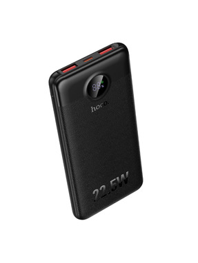 Павербанк Hoco J172 Precision 1xUSB-C + 2xUSB-A 20W 10000mAh Black
