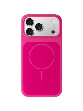 Чохол Silk Duo Color (AA) NO LOGO with Magnetic Fit для Apple iPhone 17 Pro Max Dragon Fruit (6935148027)