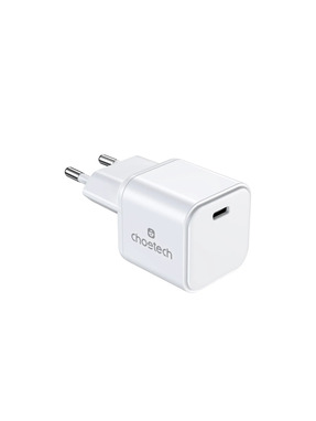 Мережевий зарядний пристрій Choetech GaN PD100W Super Mini (1 USB-C) 100W White (PD9031)