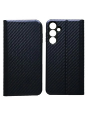 Чохол-книжка Carbon Book Carbon для Samsung S25 FE Dark Blue