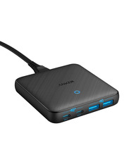 Мережевий зарядний пристрій Anker PowerPort 543 (2 USB-A + 2 USB-C) 65W Gray