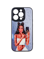 Чохол Prisma Ladies для Apple iPhone 14 Pro Black in white