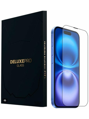 Захисне скло iLera DeLuxe Original Glass для Apple iPhone 16 Plus глянсове (ILFCDL16PL)