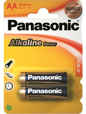 Батарейка Panasonic Alkaline Power AA Alkaline 2 2шт (LR6REB/2BP)