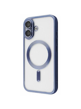 Чохол UAG Copy Metal Matte Case with Magnetic Ring для Apple iPhone 16 Midnight Blue (6973182045)