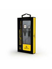 Кабель синхронізації Cablexpert CC-USB2B-AMmBM USB to microUSB Black 2m Black (CC-USB2B-AMmBM-2M-BW)