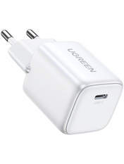 Мережевий зарядний пристрій Ugreen CD319 White (1 USB-C) 30W White (UGR-15326) Відсутній 1 USB-C 30