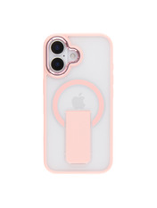 Чохол Magnetic Ring Stand для Apple iPhone 16 Pink