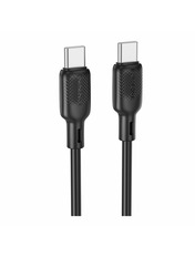 Кабель синхронізації Borofone BX113 Type-C to Type-C Black 3 60W 3m Black Ні