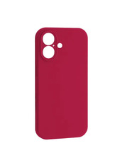 Чохол Silicone Case Camera Protective для Apple iPhone 17 Rose Red
