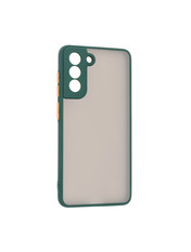 Чохол ArmorStandart Frosted Matte для Samsung Galaxy G990 S21 FE Dark Green Dark Green (ARM70487)